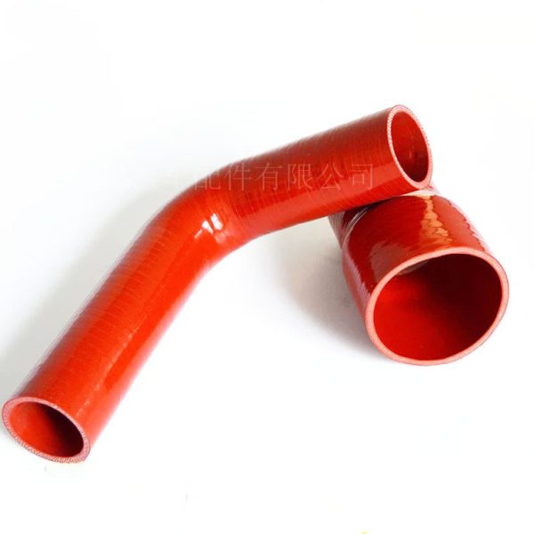 Manufacturers custom-made 7-shaped L-shaped 90-degree silicone elbow resistant to high temperature cloth silicone tube modified silicone elbow, china factory manufacturer