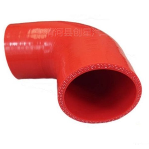 Manufacturers custom-made 7-shaped L-shaped 90-degree silicone elbow resistant to high temperature cloth silicone tube modified silicone elbow, china supplier wholesale