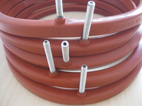 Silicone inflatable sealing ring is an inflatable rubber ring with insulation softness compression resistance and strong resilience, china factory manufacturer