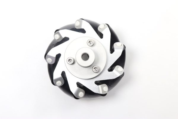 Aluminum alloy Mecanum wheel omnidirectional wheel diameter 65mm 1 pack four-wheel drive smart car robot accessories, china suplier good quaility