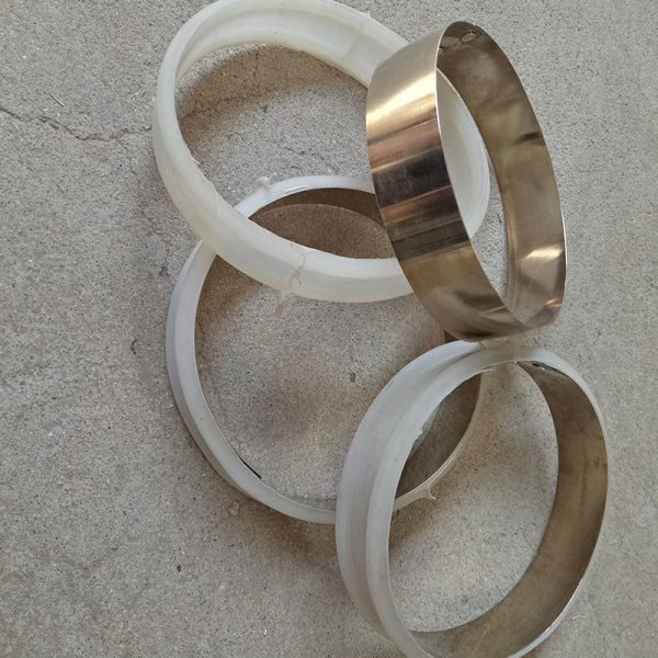 High temperature silica gel expansion ring dust bag sealing ring stainless steel expansion ring dust bag dust bag accessories, china factory manufacturer