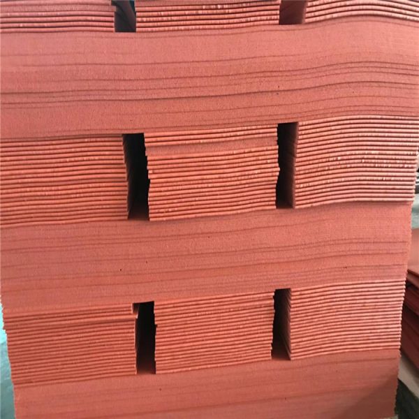 Spot red silicone foam silicone foam plate high temperature mechanical seal gasket silicone foam bronzing plate, china manufacturer cheap price