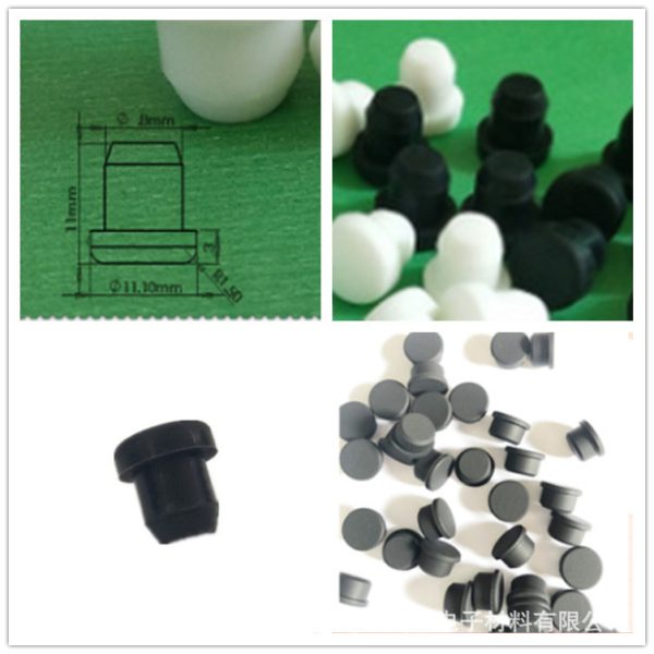 Anti-collision bayonet rubber plug T-type silicone plug sealing plug solid plug silicone plug bottle cap silicone rubber plug, china suplier good quaility