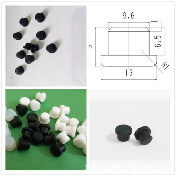 Anti-collision bayonet rubber plug T-type silicone plug sealing plug solid plug silicone plug bottle cap silicone rubber plug, china supplier good price