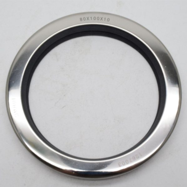 B2PT type SS+PTFE air compressor skeleton oil seal double lip stainless steel factory wholesale and retail 80*100*10, china factory manufacturer