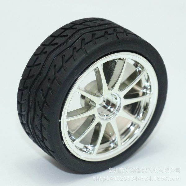 Smart Wheel 65mm Tire Robot with 1:10 Model Sponge Liner High Quality Small Wheel Wheel china factory manufacturer