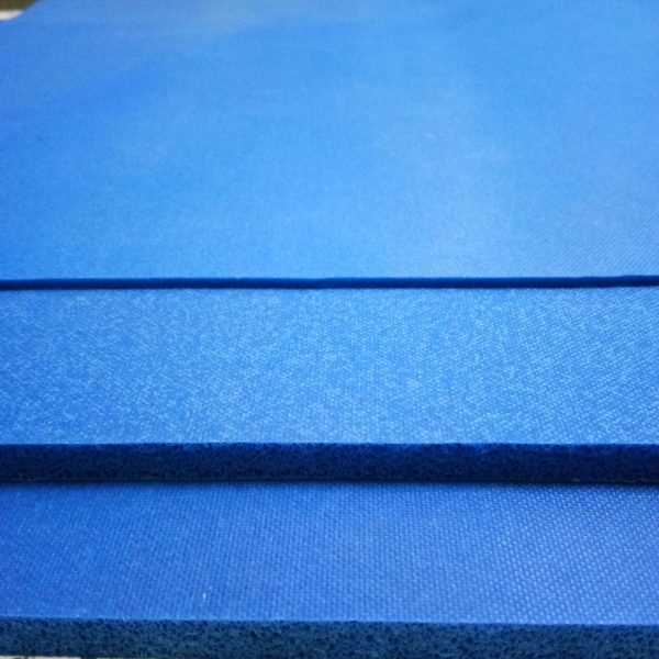 High-quality silicone sheet foam sponge sheet blue high temperature resistant silicone rubber foam sheet 150 thick 380*380, china factory manufacturer