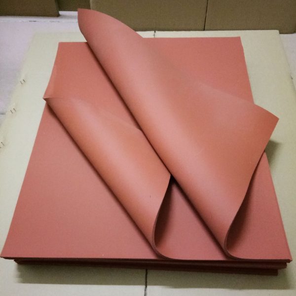 Factory direct long-term supply of special pad for heat press machine red foam silicone plate 400*600*10mm, china supplier good price