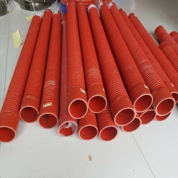 Supply steel wire winding plus cloth silicone tube large diameter temperature resistant silicone tube large diameter plus cloth silicone tube, china supplier good quality