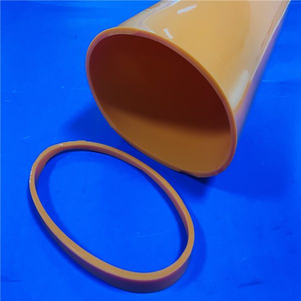 manufacturers large diameter silicone hose resistant to high temperature corona orange large size tube 100mm silicone tube, china factory best price