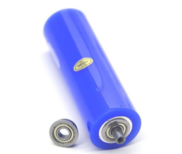 ,china supplier wholesaleSilicone Sticky Roller Blue Silicone Roller Silkscreen Manual Single Roller Sticky Rubber Roller PCB Cleaning Dust Roller