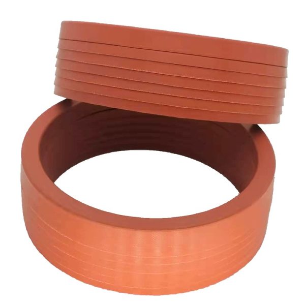 High-quality wear-resistant and high-temperature resistant V-type fluorine rubber sandwich cloth combined seal 110*135, china supplier wholesale