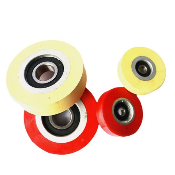 ,china factory manufactureFactory Wholesale Rubber Iron Core Sander Press Wheel High Quality Woodworking Machinery Parts Sander Press Wheel