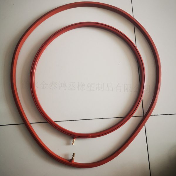 Production laboratory small inflatable sealing ring capsule temperature resistant silicone rubber inflatable sealing ring sealing strip manufacturers, china supplier good quality