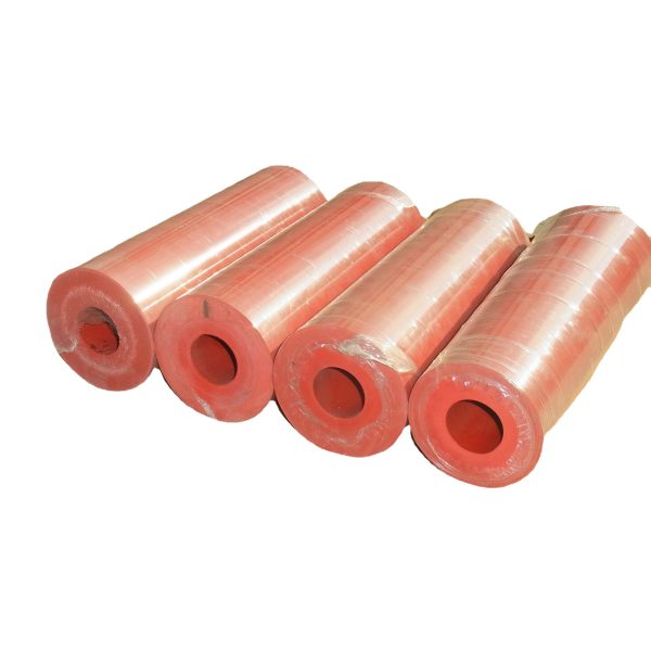 Manufacturers specializing in wholesale all kinds of high-quality high-temperature bronzing silicone roller iron red heat transfer rubber roller, china manufacturer cheap price