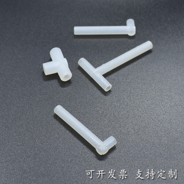 Silicone connecting hose translucent medical food grade two-way elbow three-way elbow four-way elbow trachea,china factory manufacture
