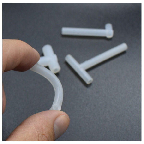 Silicone connecting hose translucent medical food grade two-way elbow three-way elbow four-way elbow trachea,china supplier wholesale