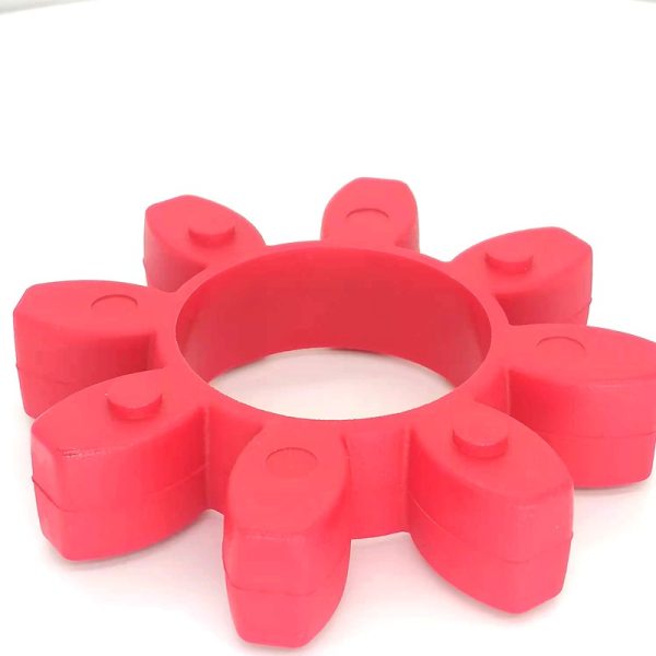 olyurethane PU Coupling rubber insert elastomer plum blossom hexagonal shaft-to-shaft buffer shock pad with large quantity and good price, china factory manufacturer wholesale