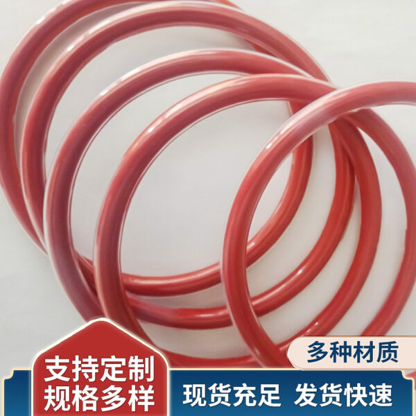 Coated O-ring PTFE Teflon Coated Inner Silicone Ring 160*6 Chemical Resistant Coated Fluorine Rubber Ring,china suplier good quaility