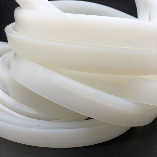 Non-standard customized white silicone rubber with grooved seal silicone lip oil seal U-shaped gasket gasket,china factory manufacture