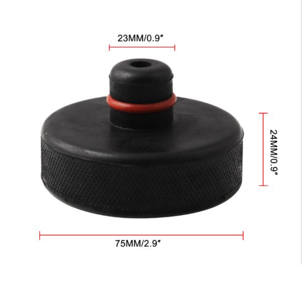 Off-the-shelf cross-border new products are suitable for Tesla model 3/x/s/y jack lift rubber pad, china manufacturer cheap price