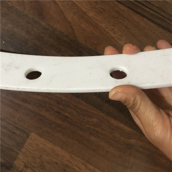 Teflon PTFE polytetrafluoroethylene large size flange gasket punch with eye 1.5 meters 1400*1360*5 circles,china manufacturer cheap price