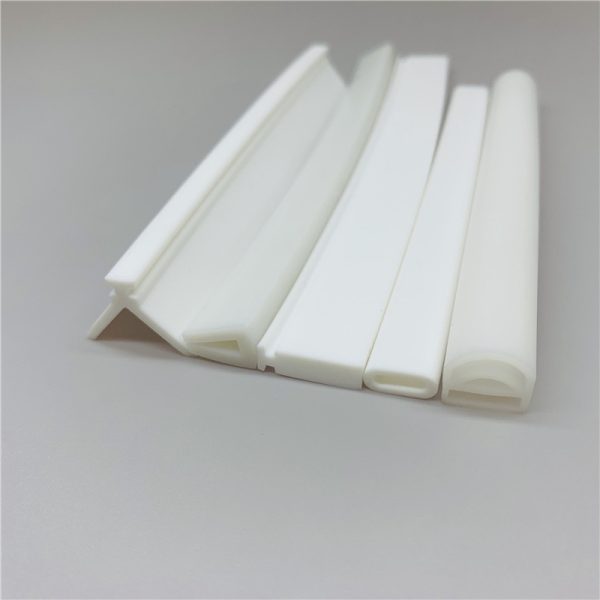 Wiper blade silicone special-shaped strip anti-aging anti-fracture silicone rubber extrusion strip industrial grade high hardness strip, china supplier wholesale