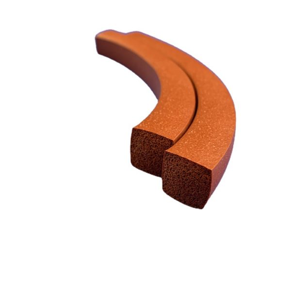 High-density silicone sponge foam strip mechanical fixed sealing strip thermal insulation temperature-resistant silicone strip sponge foam strip, china manufacturer cheap price