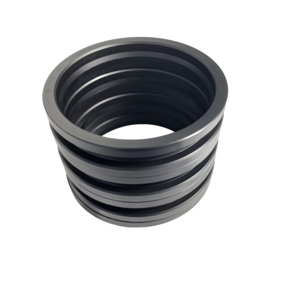 Plunger piston rod hydraulic cylinder cylinder dust seal A5P6 black polyurethane 120*140*14.5,china factory manufacture