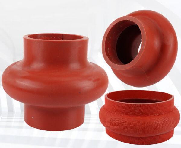 Silicone Flexible Connection Power Plant Silicone Expansion Joint Silicone Ventilation Flexible Connection Pipe Expansion Corrugated Flexible Connection, china factory manufacturer