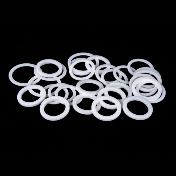 PTFE M18*24*2 PTFE pad Teflon flat gasket PTFE plastic king,china suplier good quaility