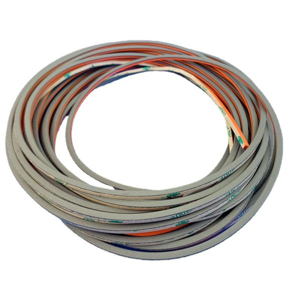 Silver aluminum communication box shielding silicone strip adhesive bonding silicone sealing ring conductive shielding silicone strip, china manufacturer good