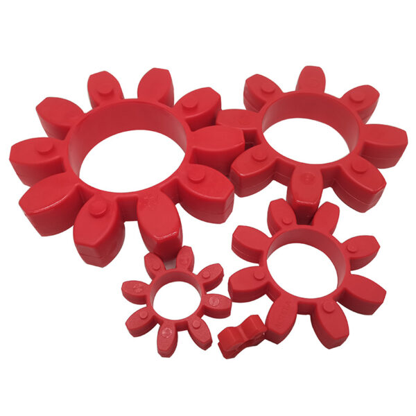 Manufacturers supply MT GR type coupling polyurethane plum pad hexagonal pad plum wreath polyurethane buffer pad,china manufacturer cheap price