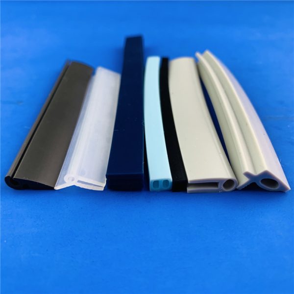 Wiper blade silicone special-shaped strip anti-aging anti-fracture silicone rubber extrusion strip industrial grade high hardness strip, china supplier wholesale